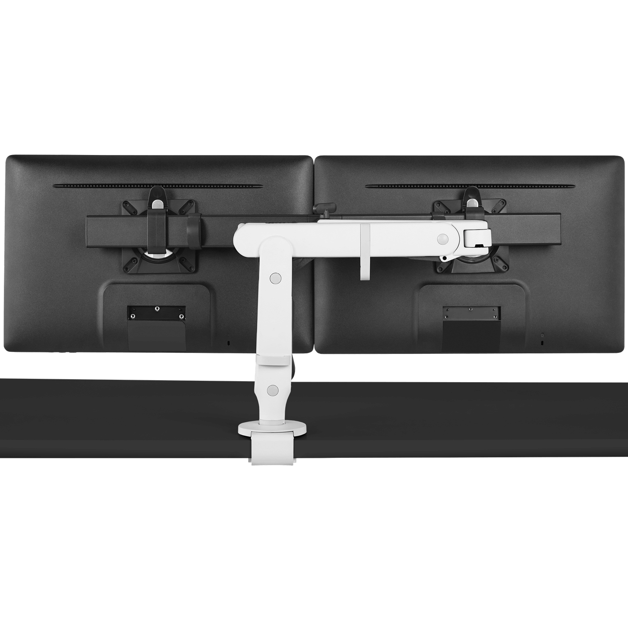Ollin Dual 显示器挂臂 - 白色